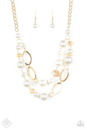 High Roller Status Gold Paparazzi Necklace