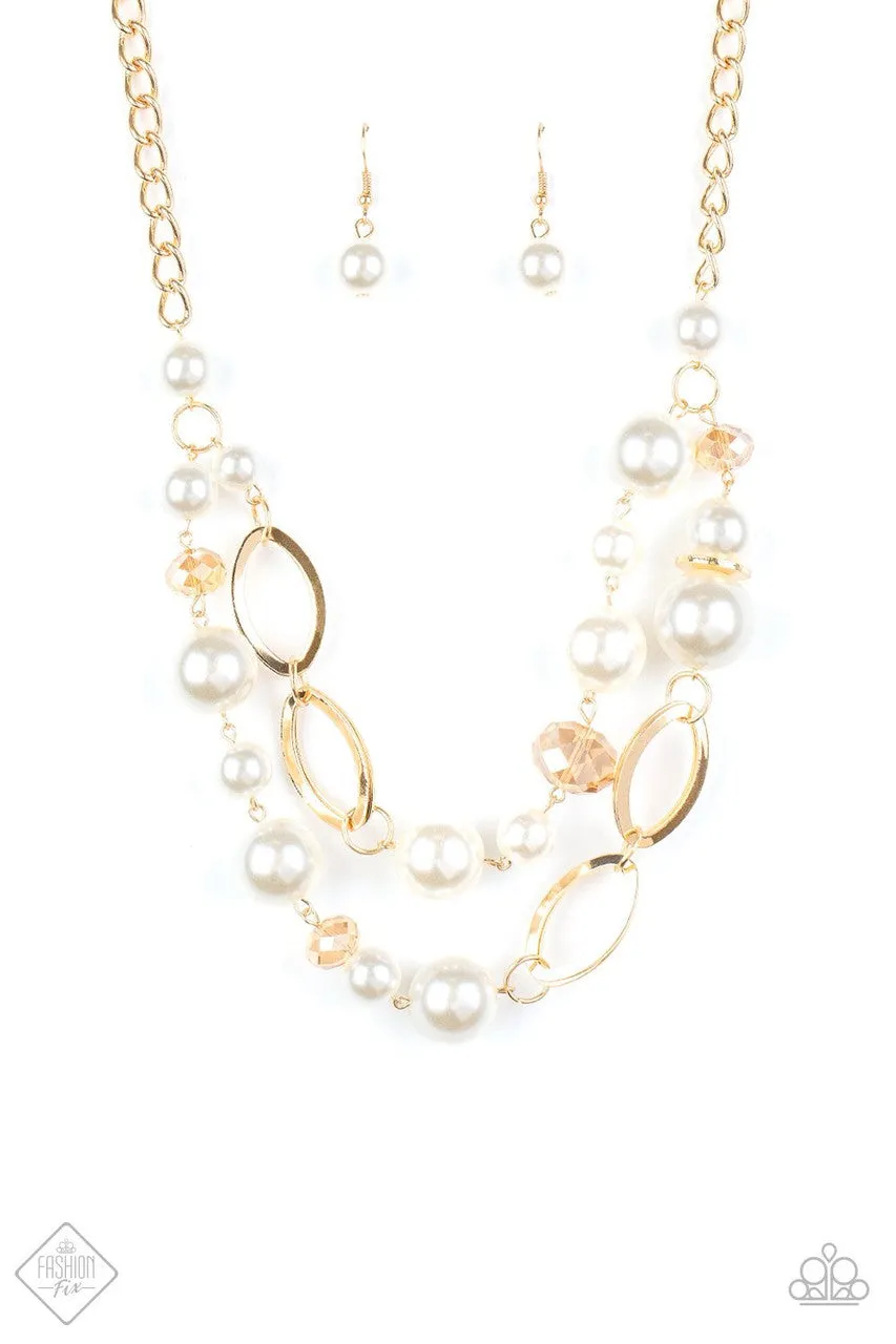 High Roller Status Gold Paparazzi Necklace