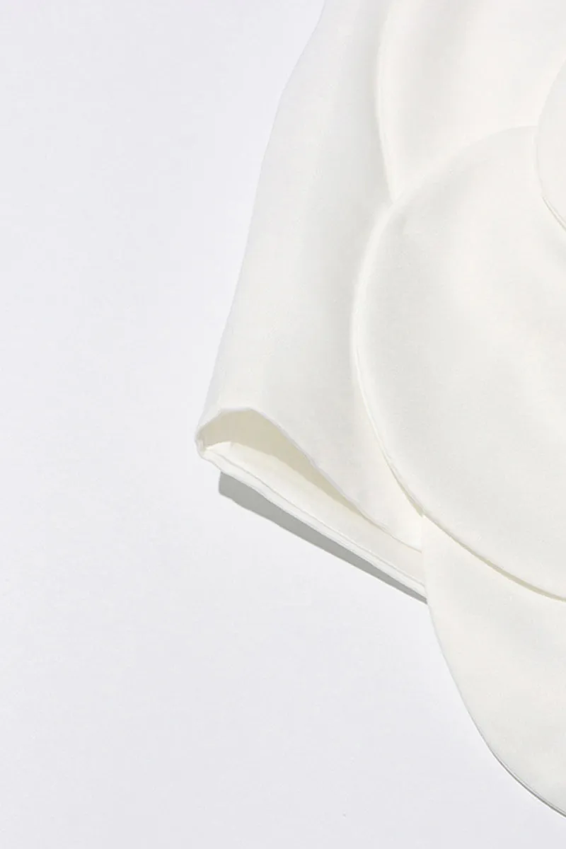 HTT1183 Blooming Blossom Strapless Top