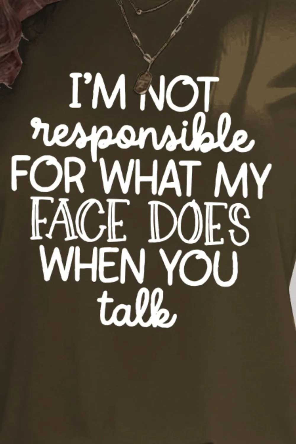 I'm Not Responsible Short Sleeve Tee (7 Colors)