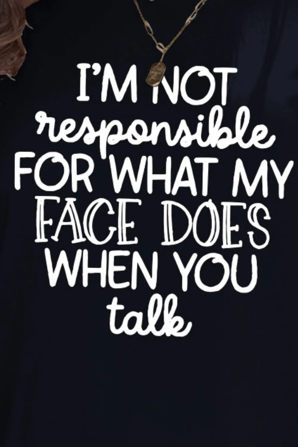 I'm Not Responsible Short Sleeve Tee (7 Colors)