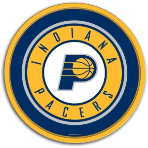 Indiana Pacers: Modern Disc Wall Sign