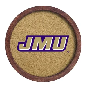James Madison Dukes: "Faux" Barrel Framed Cork Board