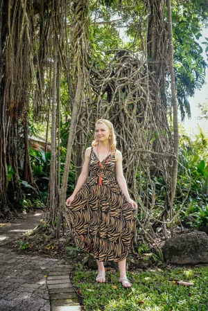 Jasmine Midi Dress - African Silhouette