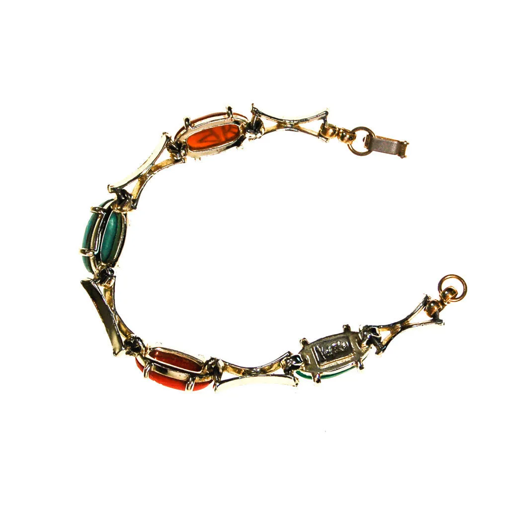 Judy Lee Scarab Bracelet