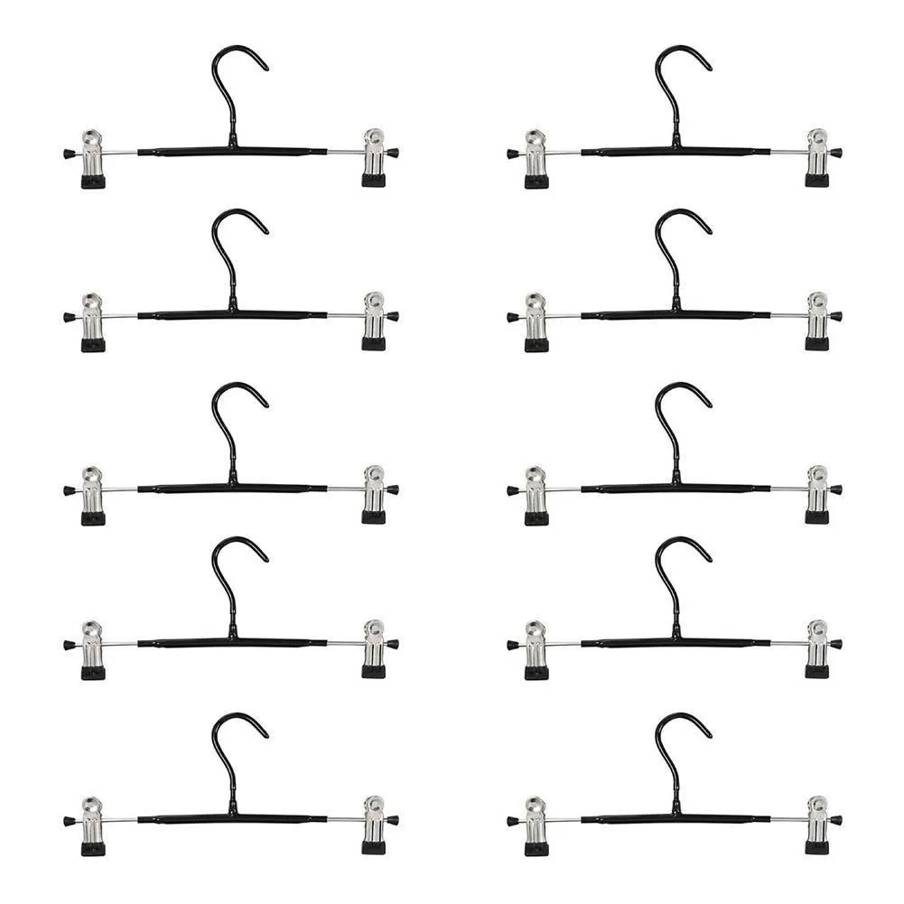 JUIOKK Stainless Steel Pants Hangers with Clips,Skirt Hangers,Clip Hangers