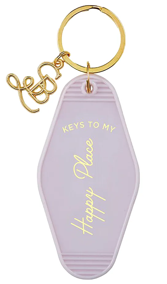 Keys To My Happy Place Key Chain