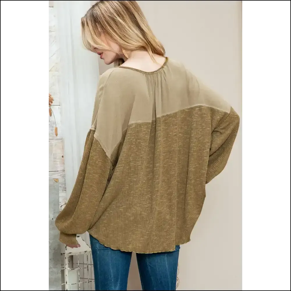 Khaki's Got Bishop Sleeve Henley Fever & the Only Cure is Needful Things!