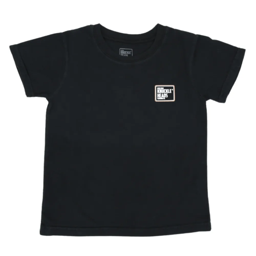 Kids graphic tees | All Good  Black Tshirt | Knuckleheads Clothing