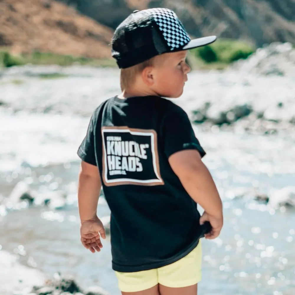 Kids graphic tees | All Good  Black Tshirt | Knuckleheads Clothing