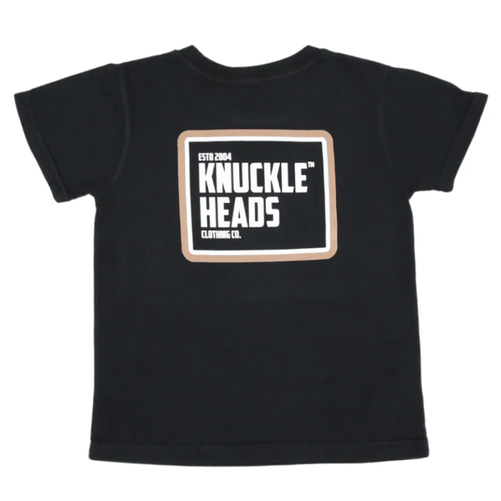 Kids graphic tees | All Good  Black Tshirt | Knuckleheads Clothing
