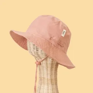 Kiin Cotton Sun Hat Dusty Rose