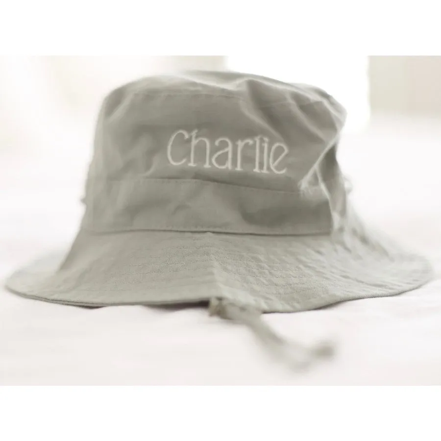Kiin Cotton Sun Hat Eucalyptus