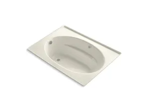 KOHLER K-1112-GF-0 Windward 60" x 42" drop-in BubbleMassage(TM) Air Bath with integral flange