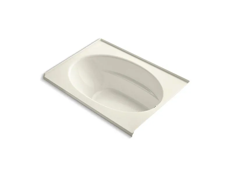KOHLER K-1112-GRF-0 Windward 60" x 42" alcove BubbleMassage(TM) Air Bath with integral flange and right-hand drain