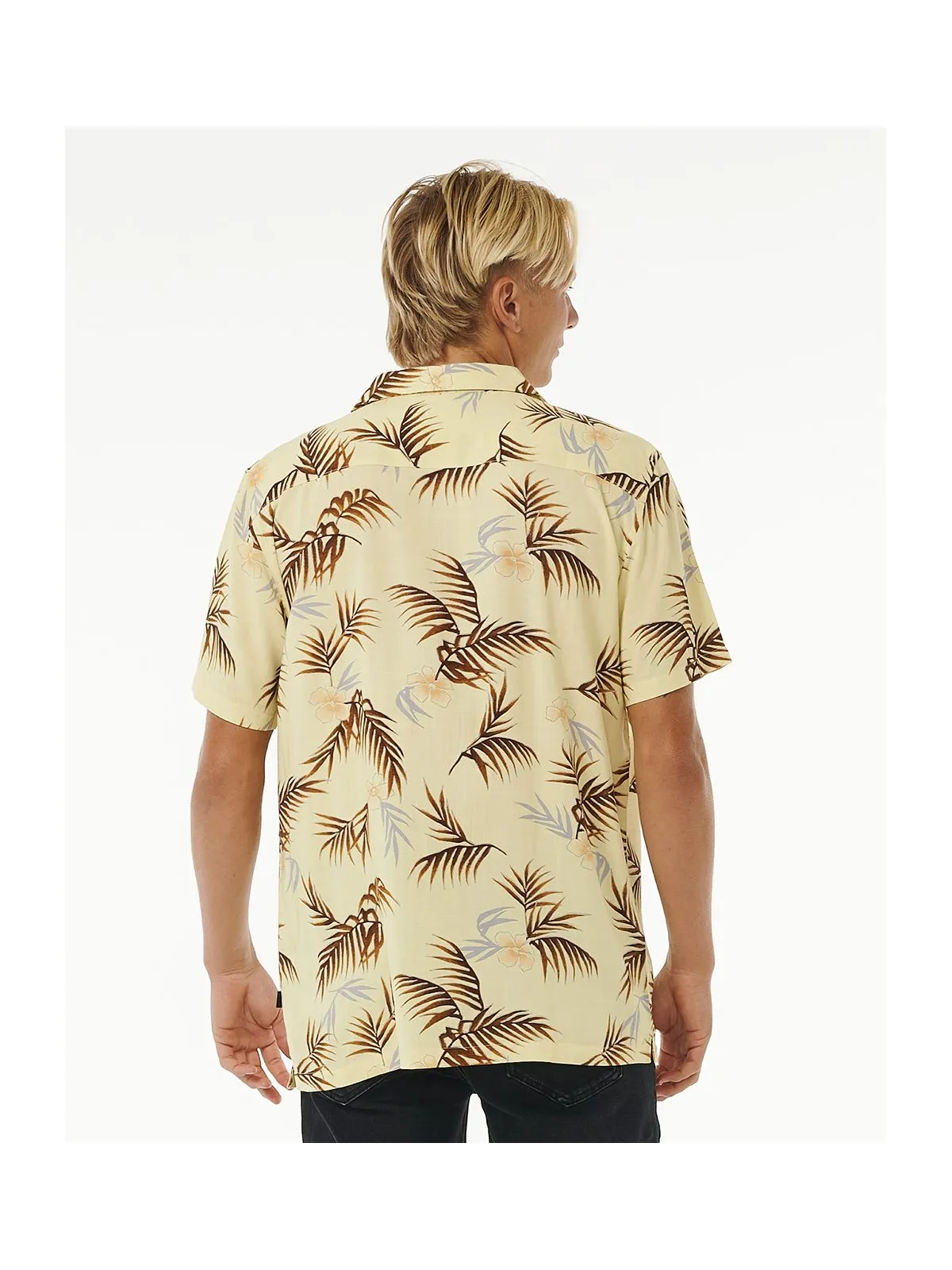 Koszula RIP CURL Surf Revival Floral S/S Shirt żółty