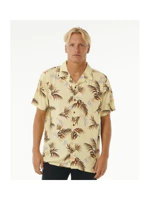 Koszula RIP CURL Surf Revival Floral S/S Shirt żółty