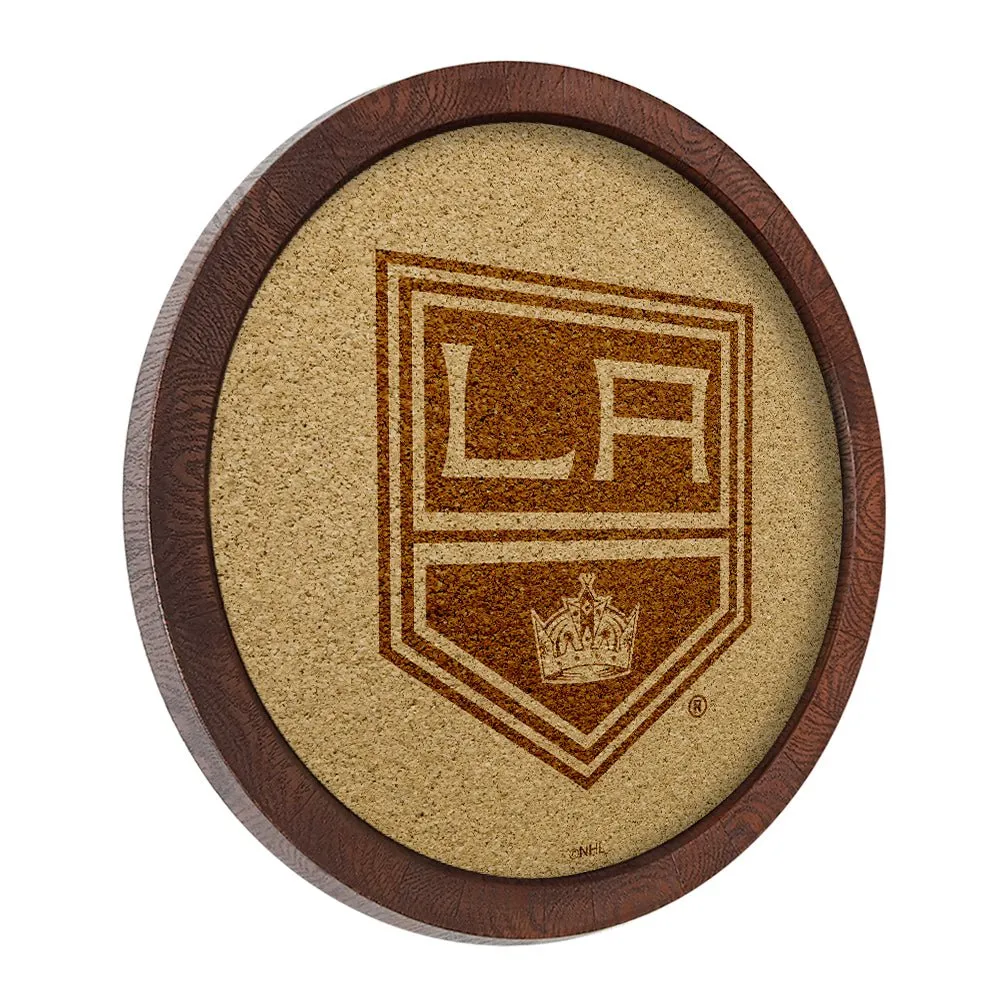 LA Kings: Barrel Top Cork Note Board