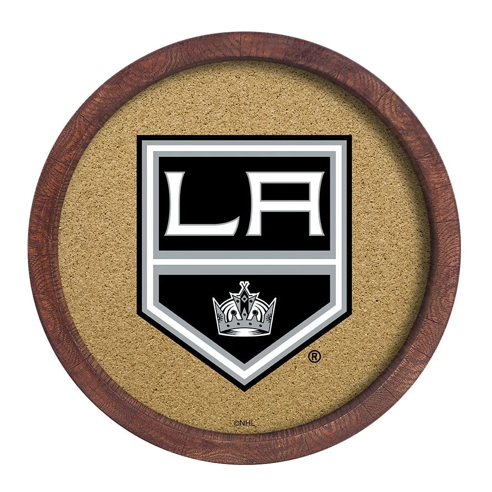 LA Kings: Barrel Top Cork Note Board