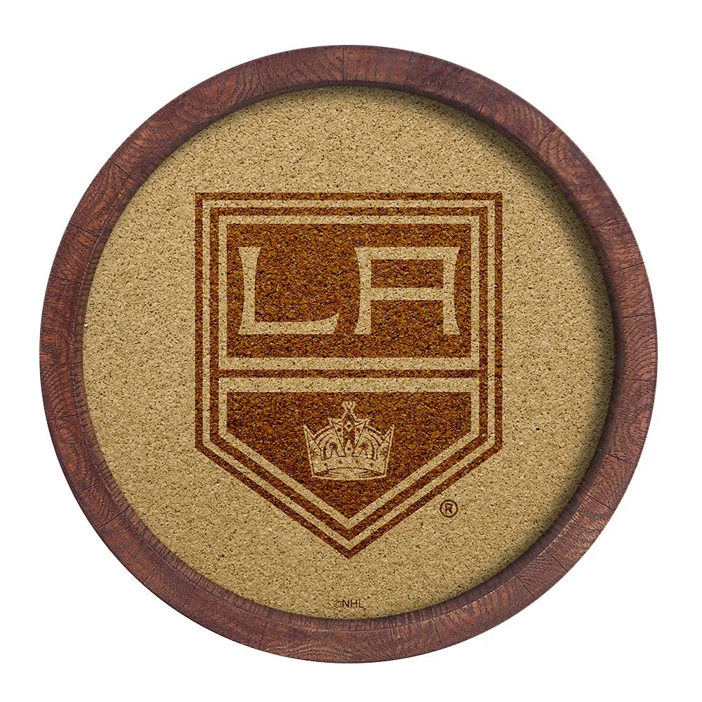 LA Kings: Barrel Top Cork Note Board