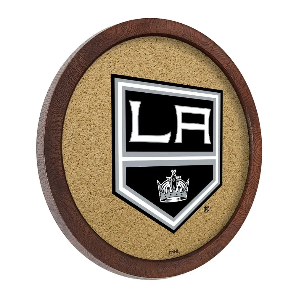 LA Kings: Barrel Top Cork Note Board