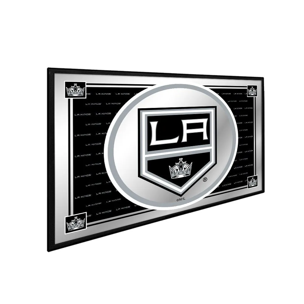 LA Kings: Team Spirit - Framed Mirrored Wall Sign