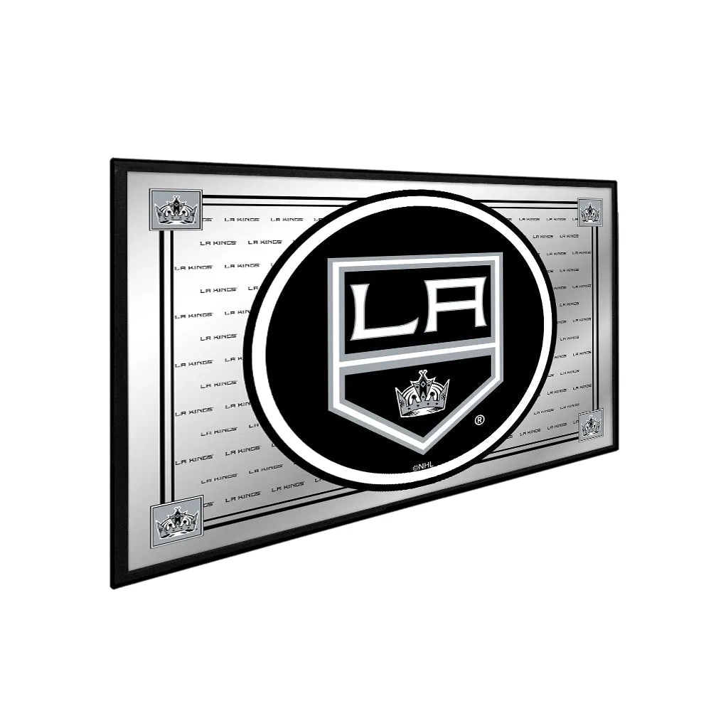 LA Kings: Team Spirit - Framed Mirrored Wall Sign
