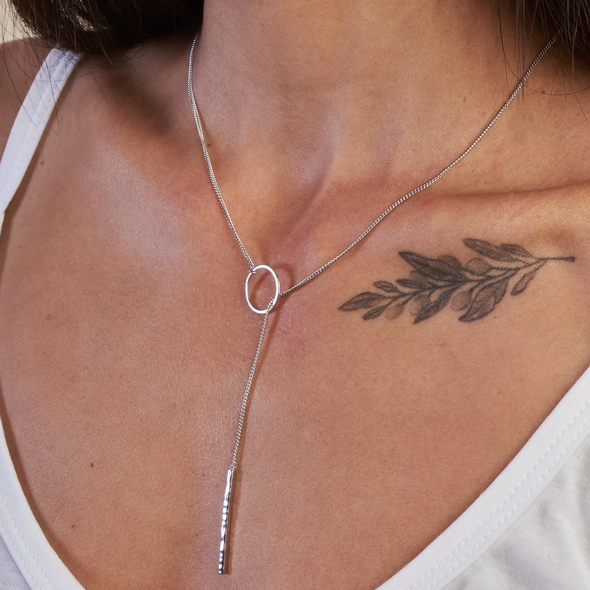 Lariat Bar Necklace