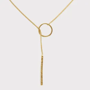 Lariat Bar Necklace