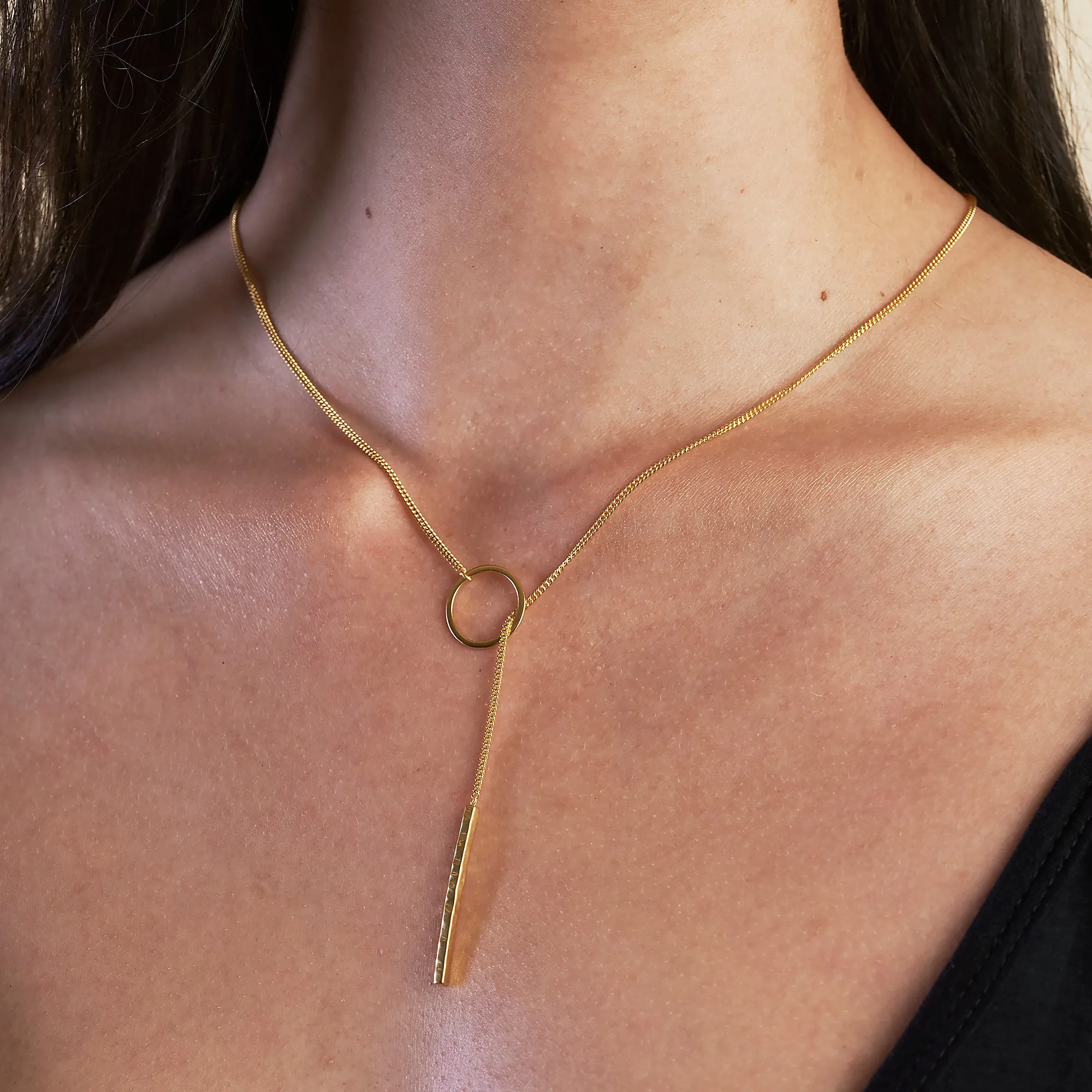 Lariat Bar Necklace