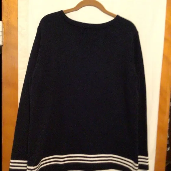 Lauren Ralph Lauren Cotton knitted sweater SZ L