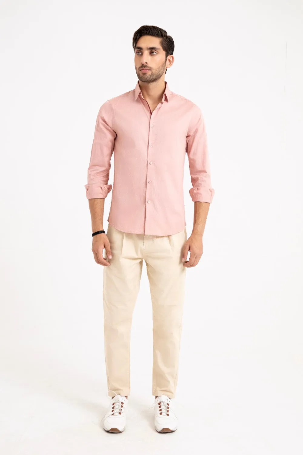 Light Pink Casual Shirt