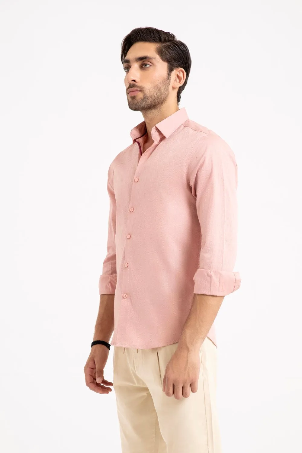 Light Pink Casual Shirt