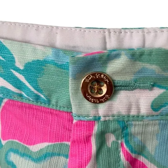 Lilly Pulitzer The Buttercup Scallop Shorts in Size 2