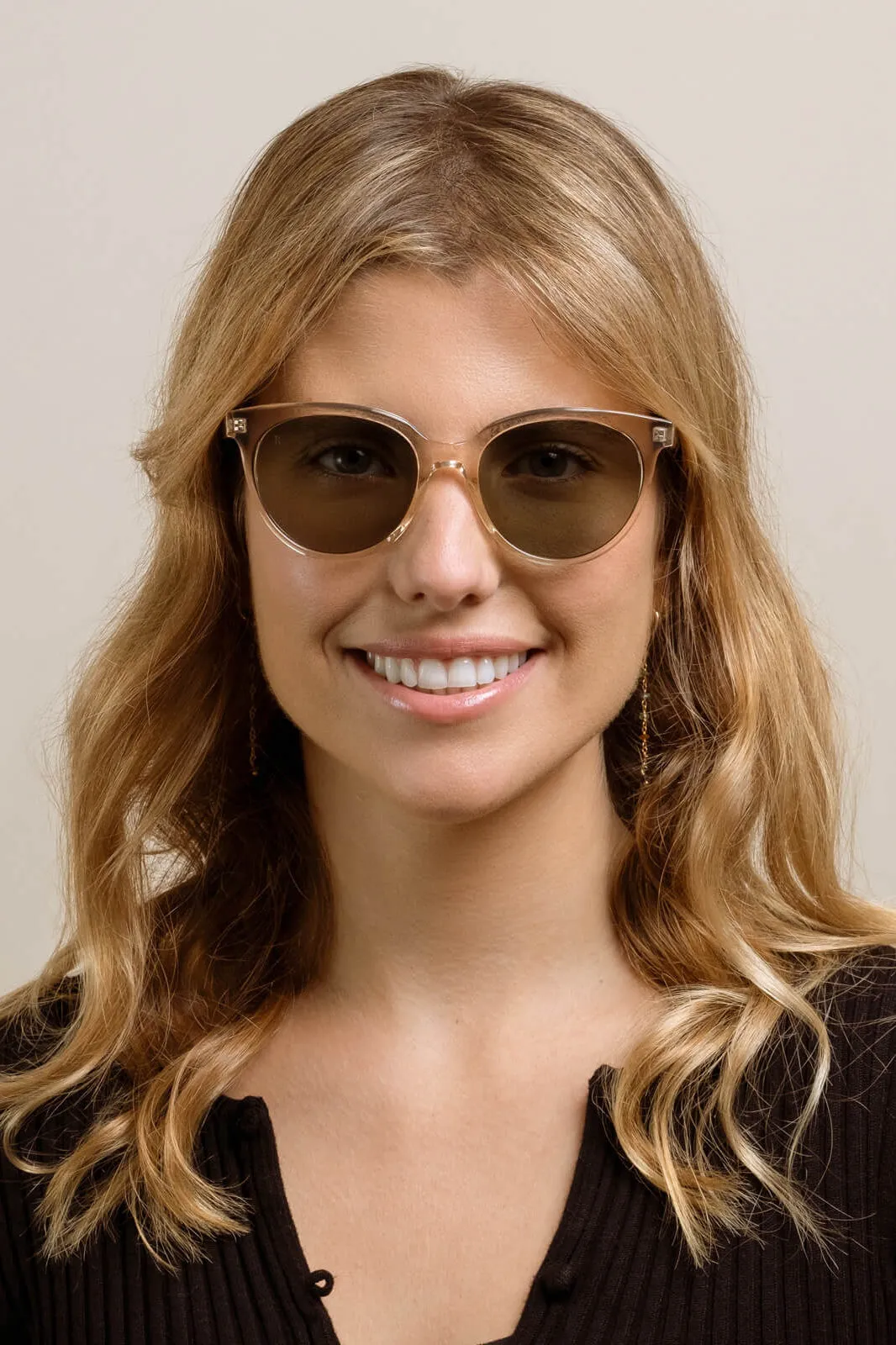 Lily Sunglasses Ginger / Pewter Mirror