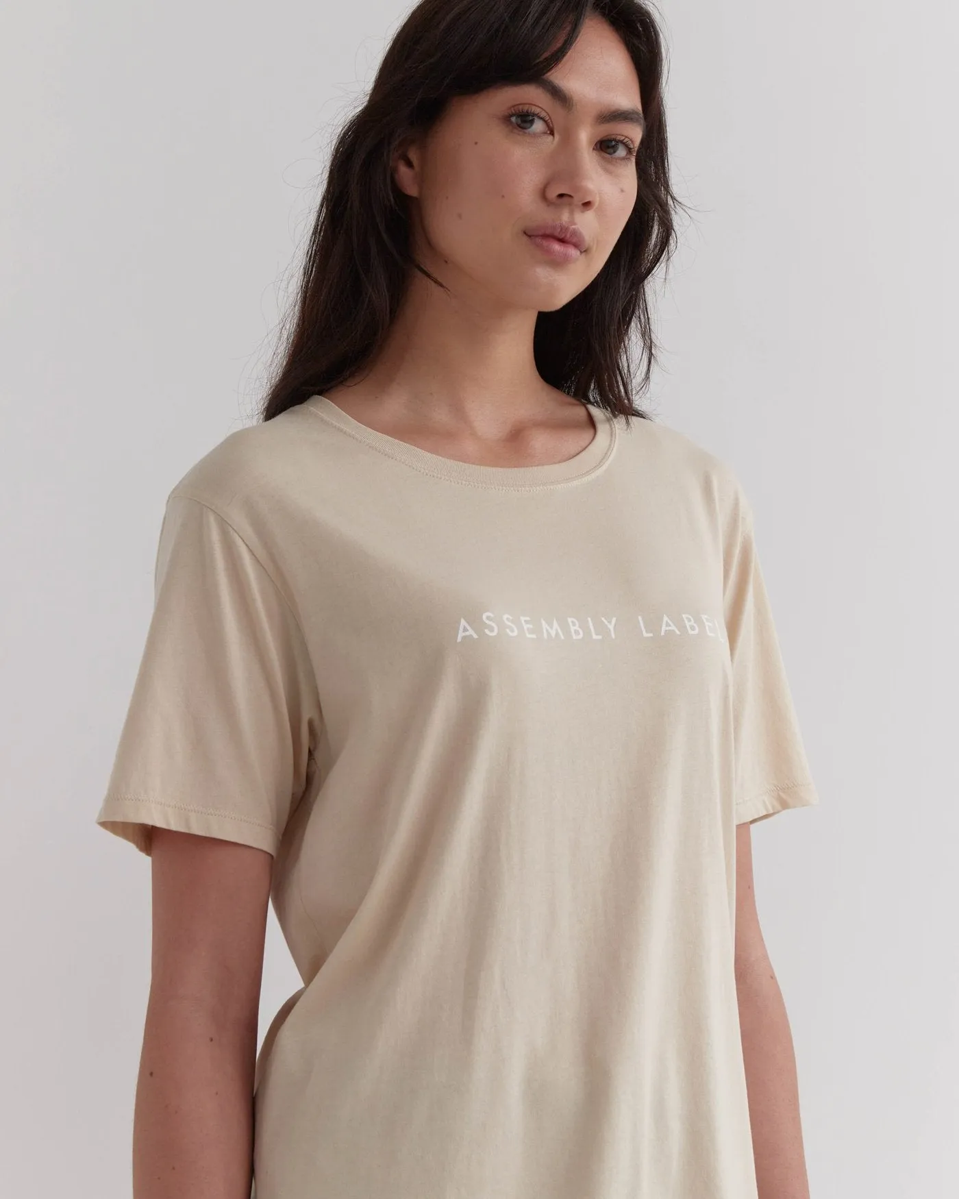 Logo Tee Wheat