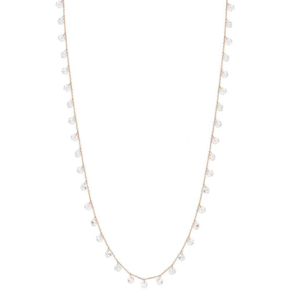 LONG DAINTY NECKLACE, ROSE GOLD