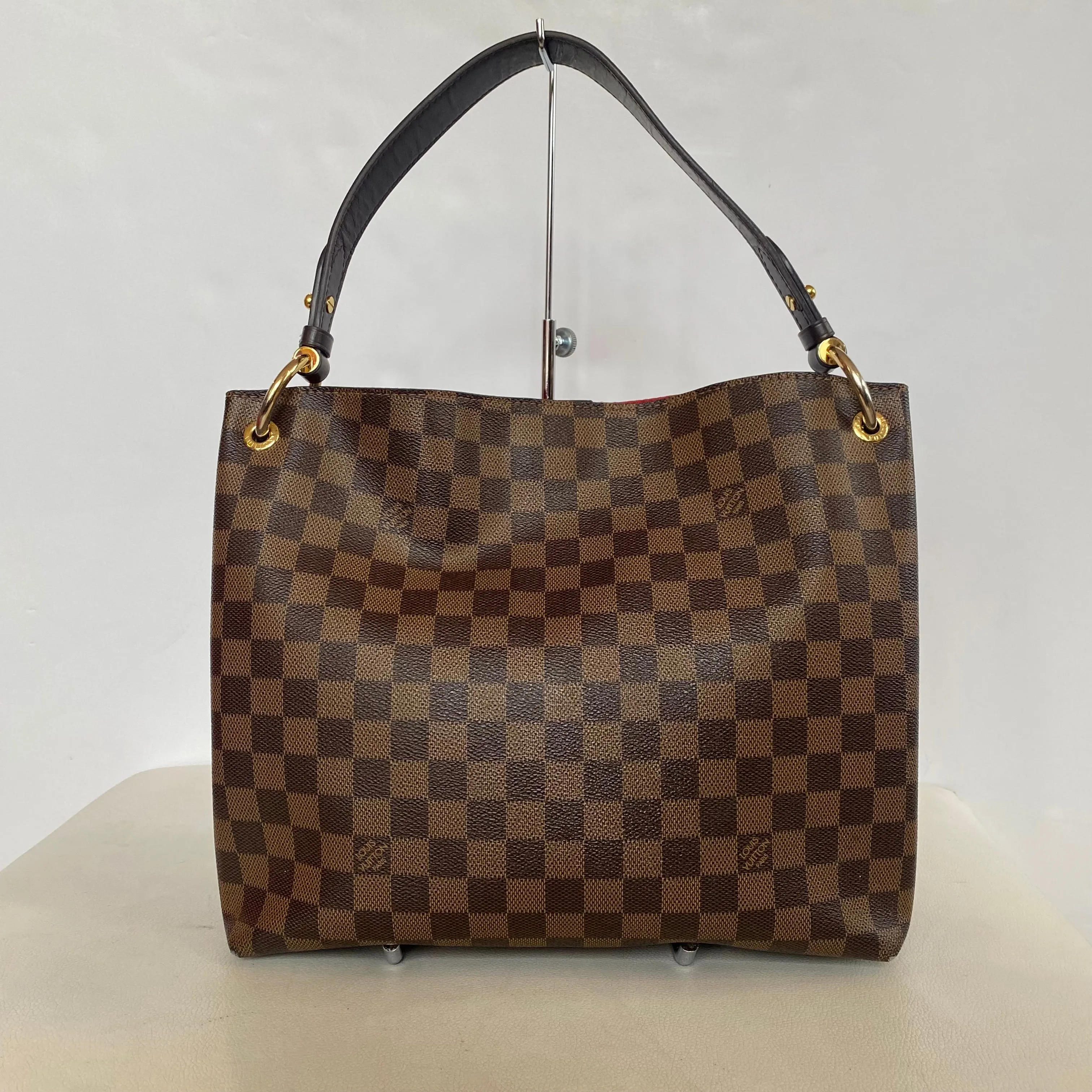 LOUIS VUITTON Graceful Damier Ebene PM