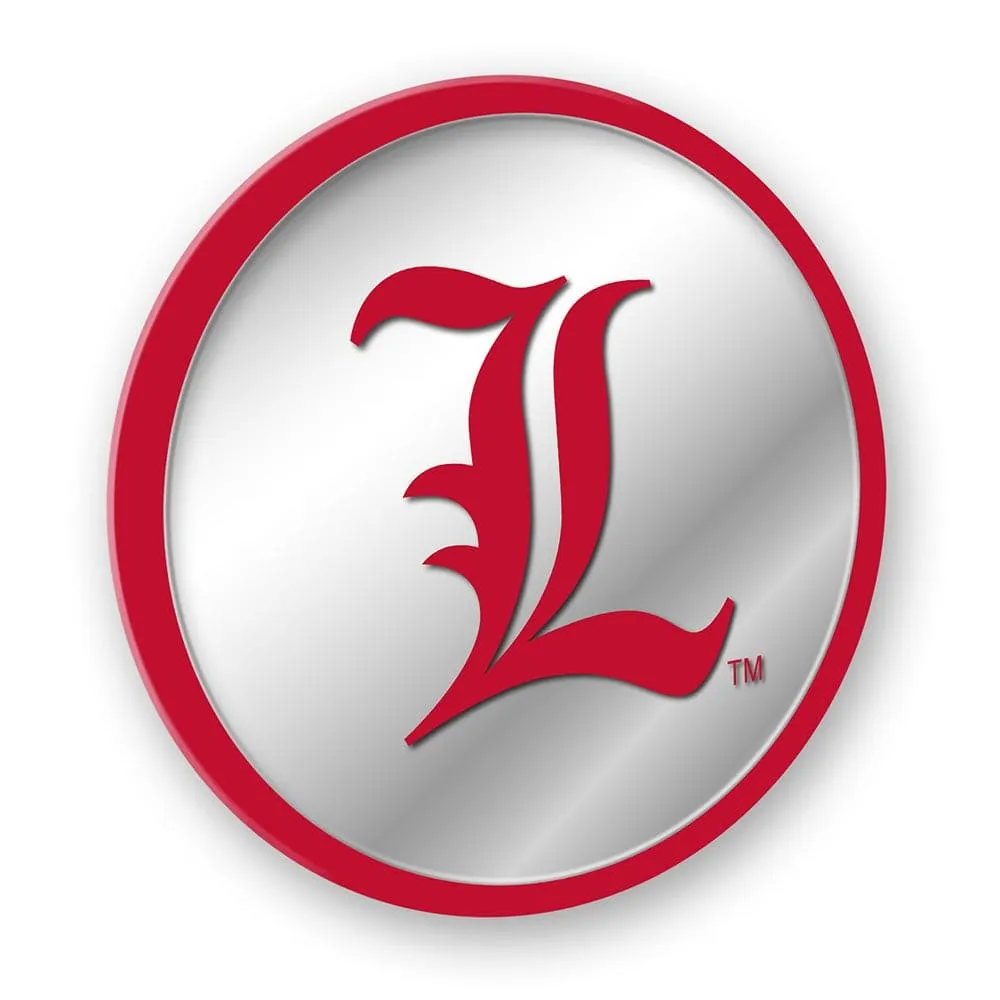 Louisville Cardinals: L - Modern Disc Mirrored Wall Sign