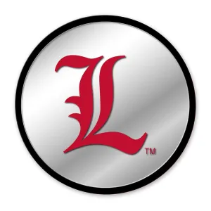 Louisville Cardinals: L - Modern Disc Mirrored Wall Sign