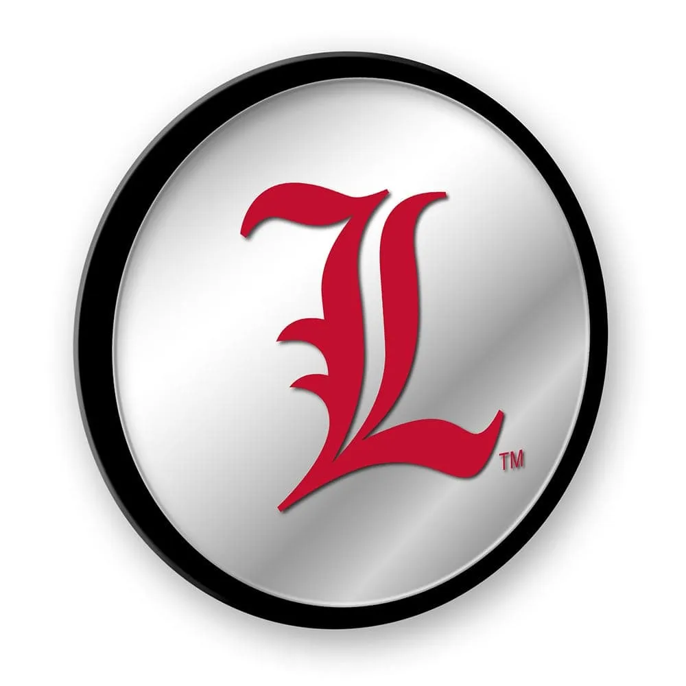 Louisville Cardinals: L - Modern Disc Mirrored Wall Sign