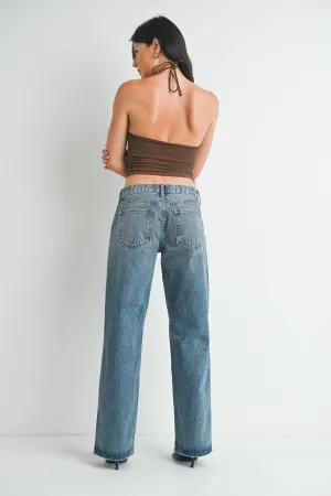 Low Rise Slouch in Vintage Wash