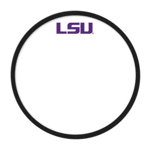 LSU Tigers: Modern Disc Framed Dry Erase Board