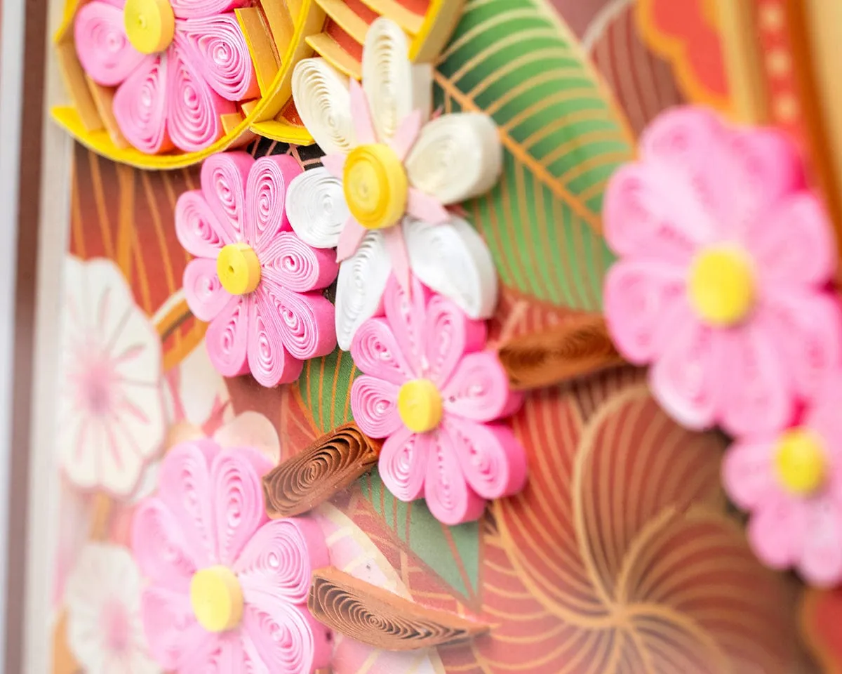 LTD Vietnam Art Series - Quilled Lunar New Year II