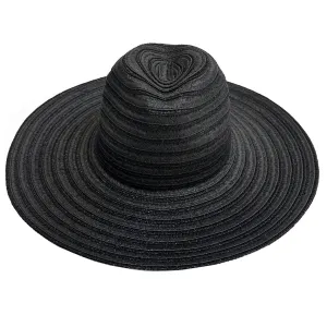 LULI HAT - Metallic Bell Brim Fedora