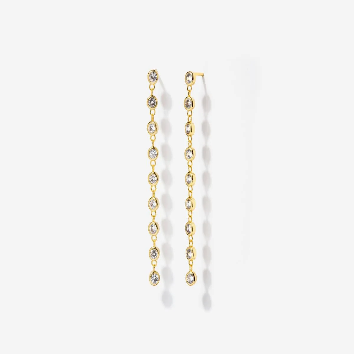 Luna Radiance Drop Earrings