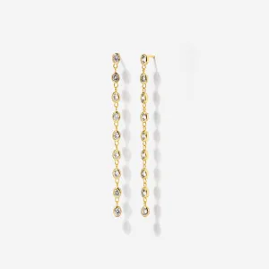 Luna Radiance Drop Earrings