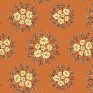Makower Fabrics | Winged Garden | Graceful Flora | Sunlit Siesta