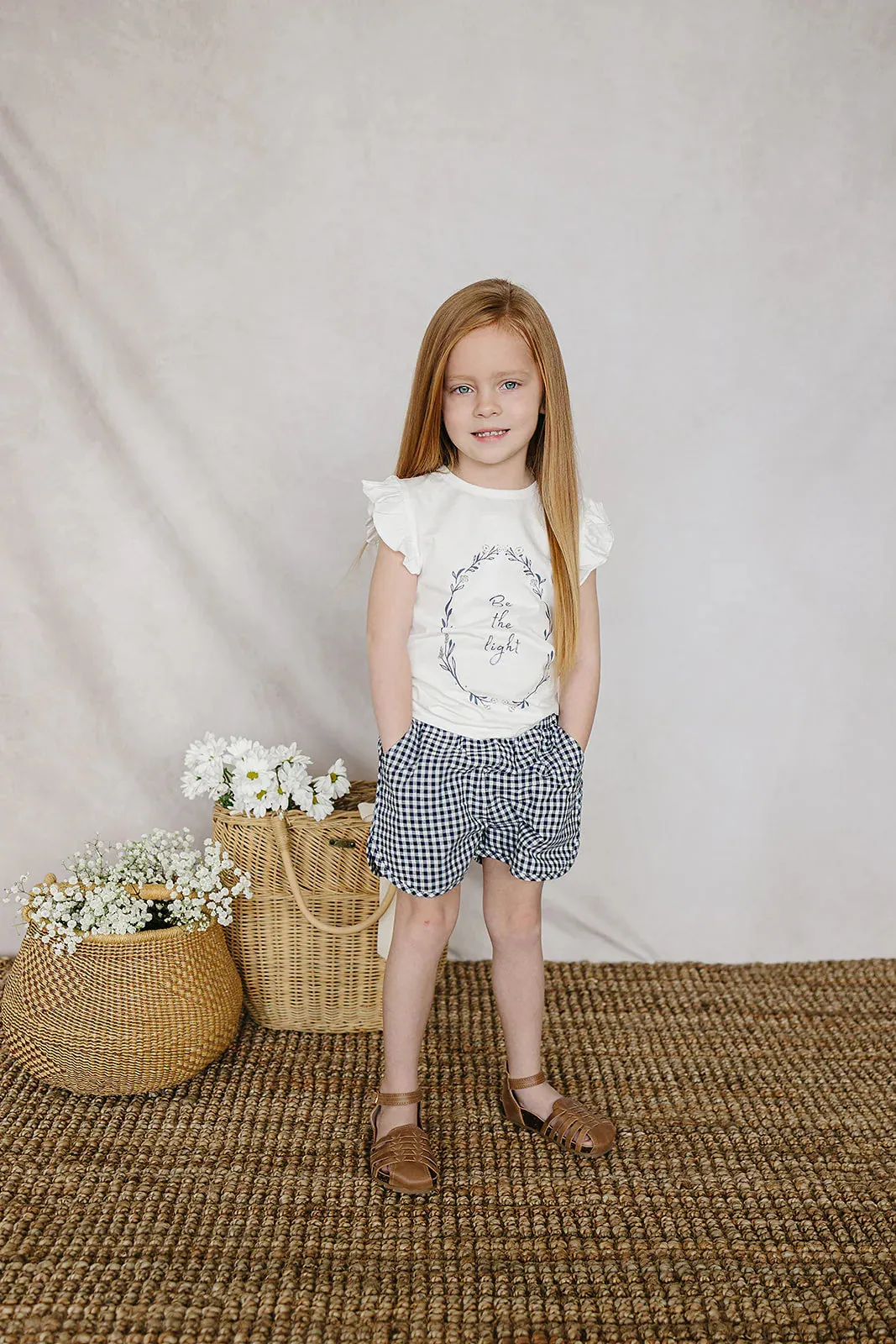 Mebie Baby Gingham Shorts