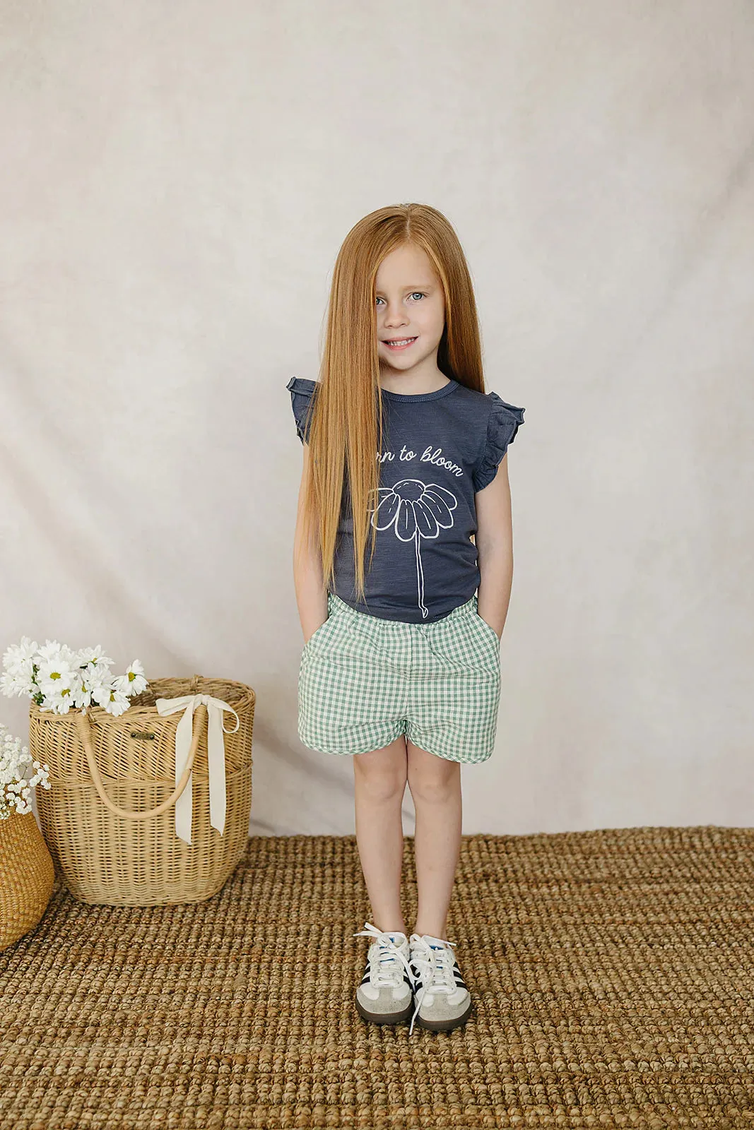 Mebie Baby Gingham Shorts